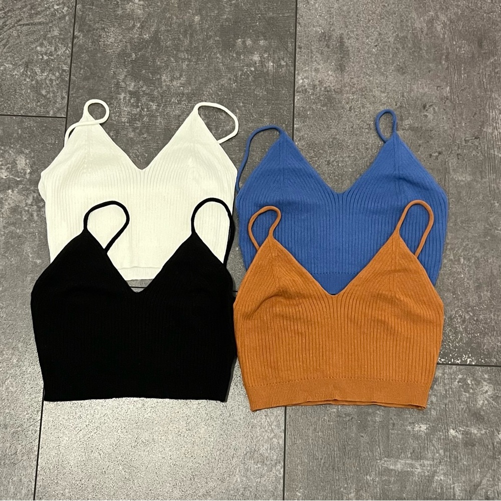 4 sweater crop tops